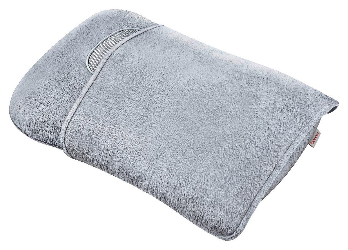 Shiatsu-Massagekissen Geeignet für Rücken, Beine, Nacken - Grau, KONVENTIONELL, Kunststoff (32,5/24,3/12cm) - Beurer