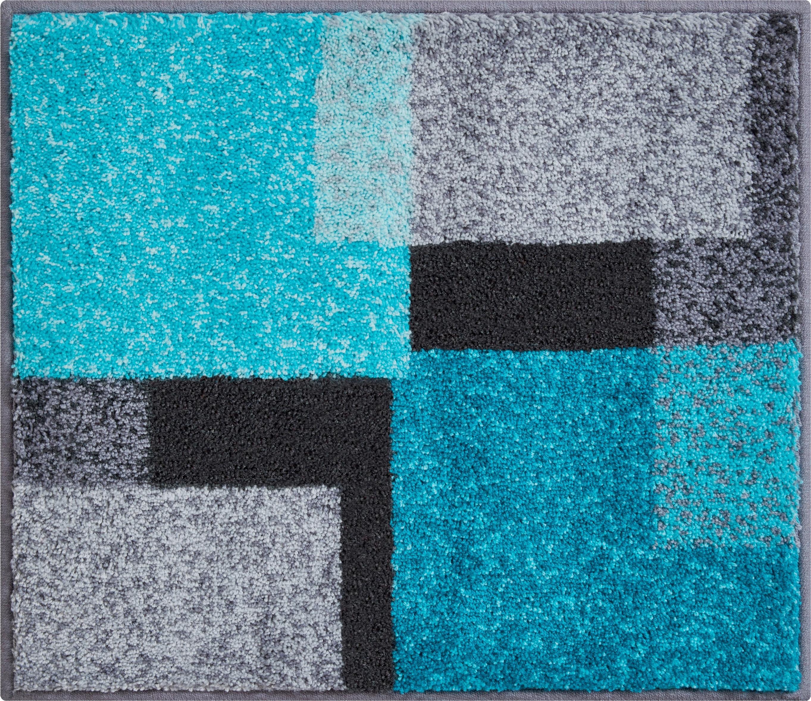 KOBERČEK DO KÚPEĽNE B4559-076001174 - čierna/sivá, Basics, textil (50/60cm) - Grund