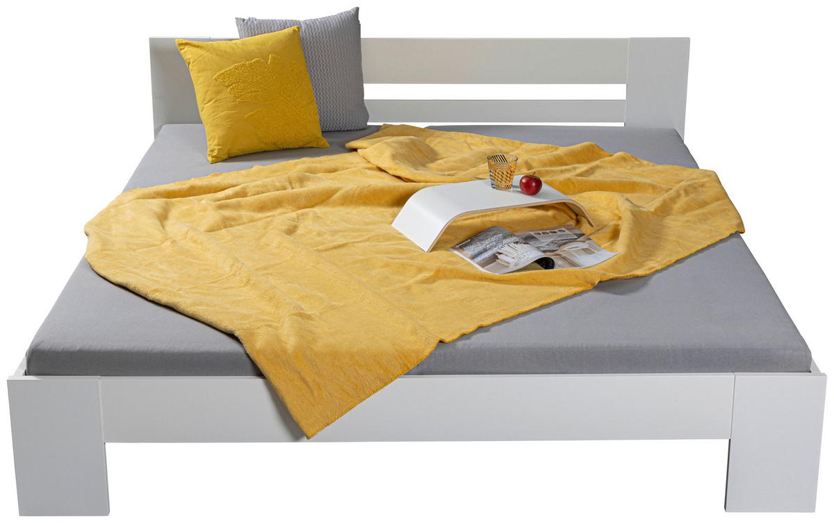 Bett Annik - Weiß, MODERN, Holzwerkstoff (180/200cm) - MID.YOU