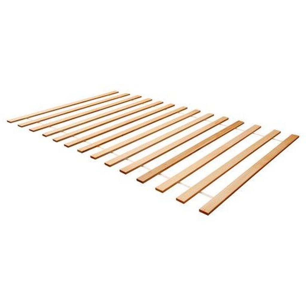 Rollrost 140x200 cm Buche massiv 15 Leisten