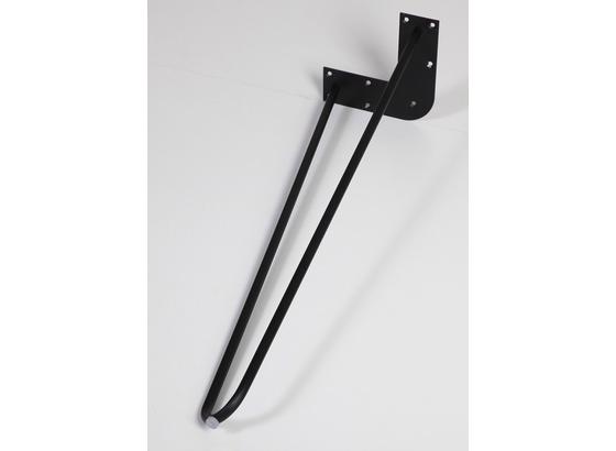 Tischgestell Hairpin H 71cm Schwarz - Schwarz, Basics, Metall (70/71cm) Tischgestell Hairpin H 71cm Schwarz - Schwarz, Basics, Metall (70/71cm)