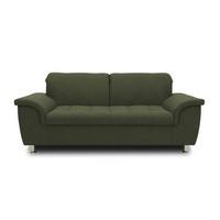 2-sitzer-sofa Kopfteil Verstellbar Franzi Grün - Chromfarben/Grün, KONVENTIONELL, Textil (190/81/105cm) - MID.YOU