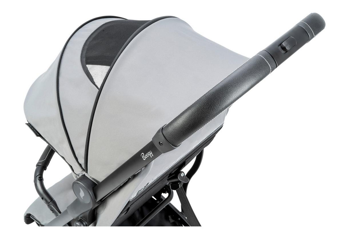 Buggy Boogy Monster Grau Grau, B/h/t: 48x100x74cm - Schwarz/Grau, Basics, Textil/Metall (48/100/74cm) - Osann