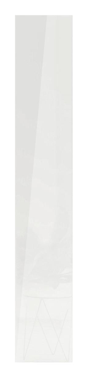 Schranktür Unit Weiß Hochglanz Dekor - Weiß, MODERN, Holzwerkstoff (45,3/232,6/1,8cm) - Ondega