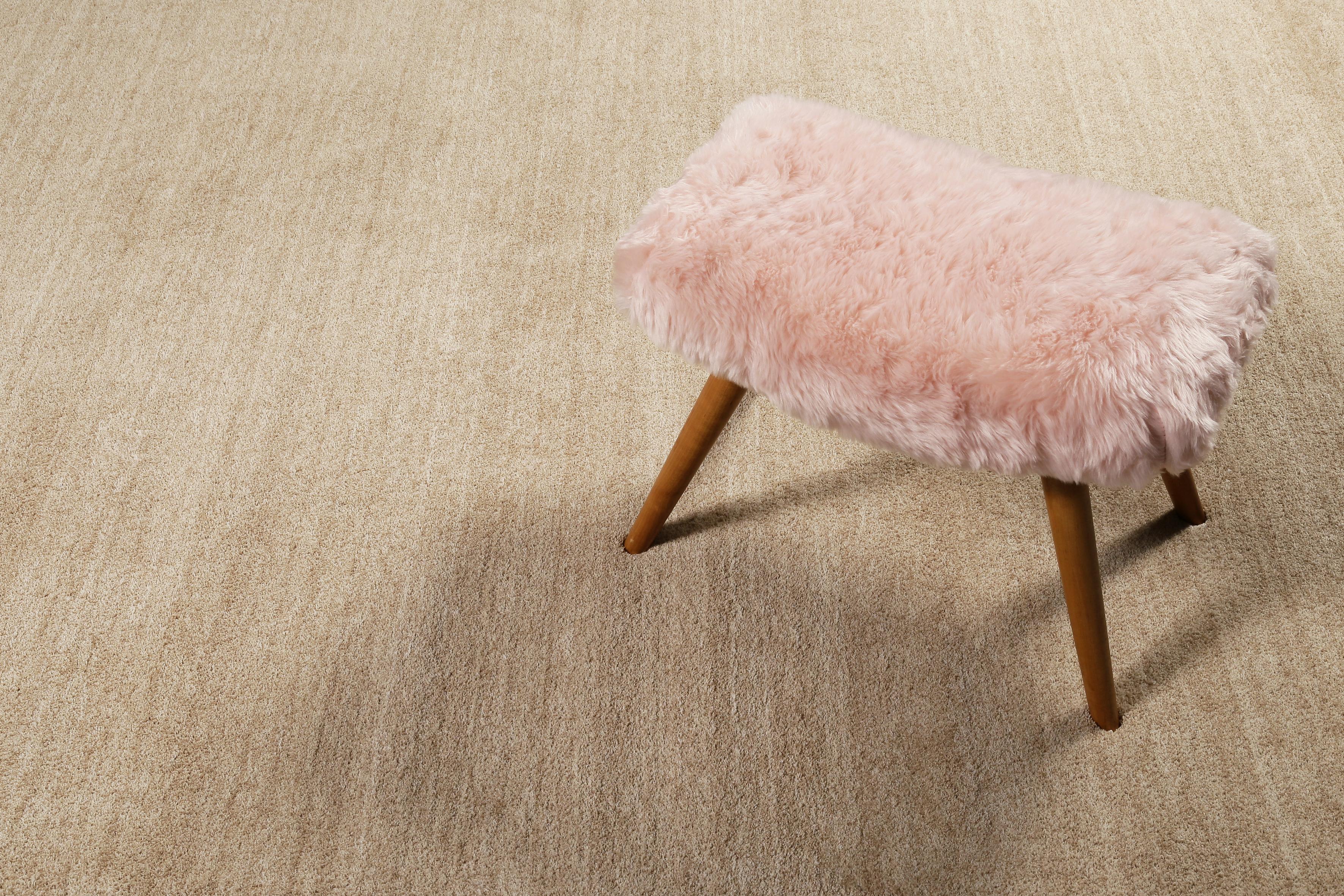 Hochflor Teppich Hellbraun Loft 70x140 cm - Hellbraun, Basics, Textil (70/140cm) - Esprit