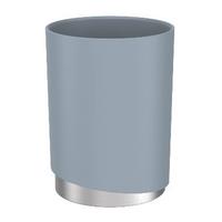 POHÁR NA ZUBNÉ KEFKY CHRIS - antracitová, Modern, kov/plast (8/11cm) - Mömax