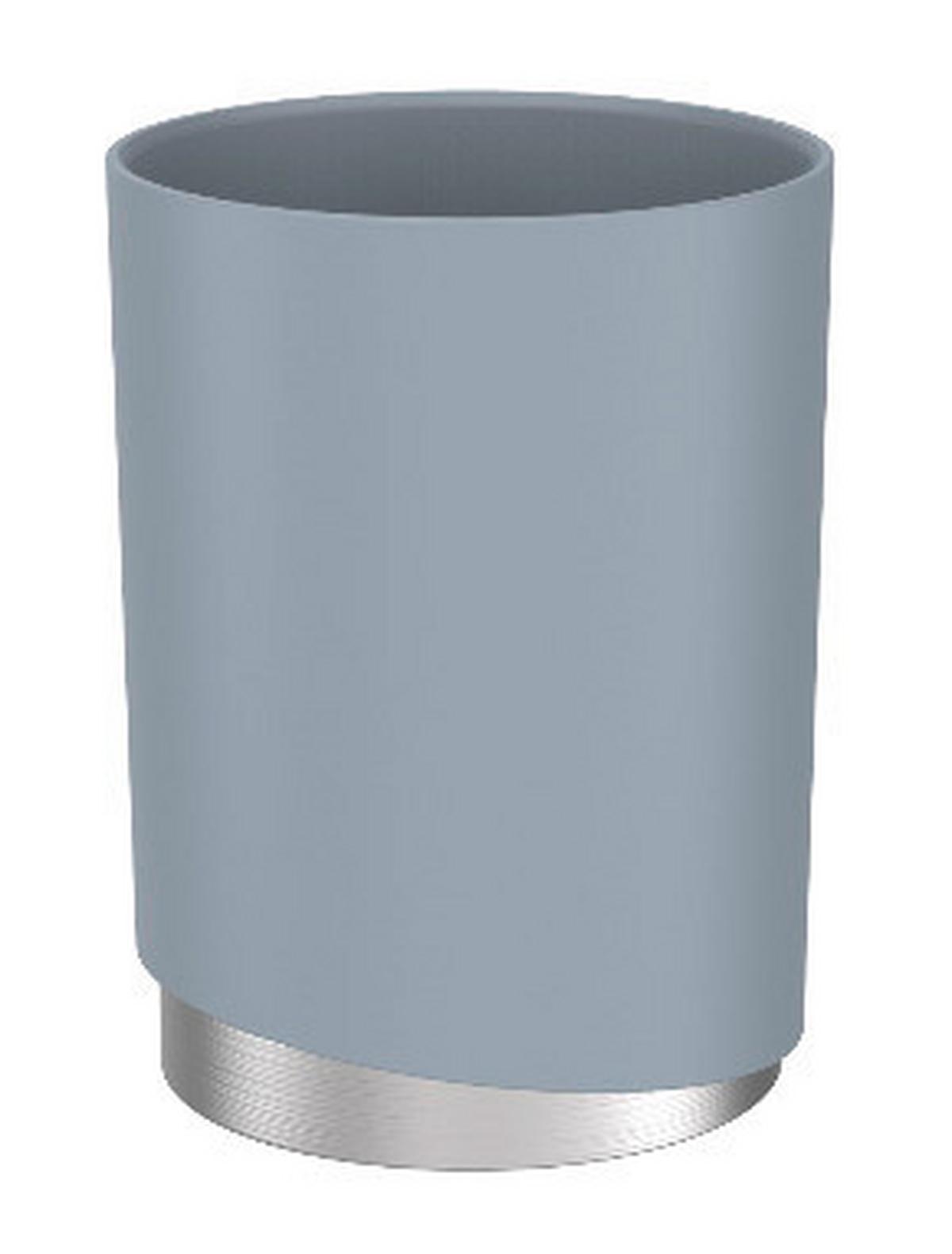 POHÁR NA ZUBNÉ KEFKY CHRIS - antracitová, Modern, kov/plast (8/11cm) - Mömax