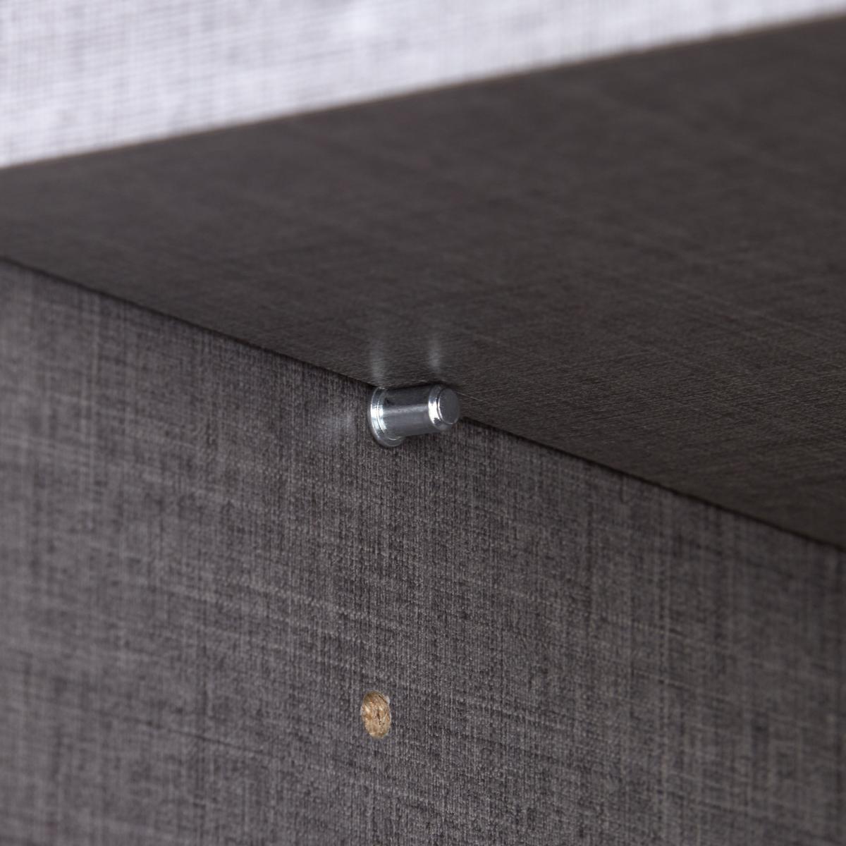 Schwebetürenschrank + Led 270cm , Graphit/eiche Dekor - Eichefarben/Graphitfarben, KONVENTIONELL, Holzwerkstoff (270/225,5/60cm) - James Wood