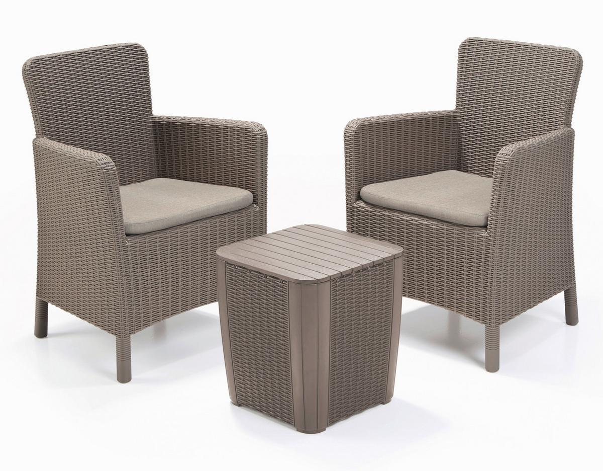 Kerti Bútorszett Trenton Balcony - cappuccino (63/85/60cm)