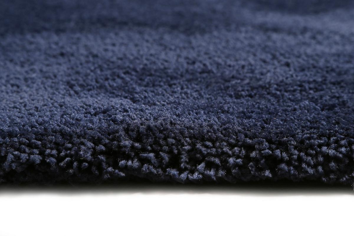 Hochflorteppich Blau Relaxx 160x230 cm - Blau/Dunkelblau, KONVENTIONELL, Textil (160/230cm) - Esprit