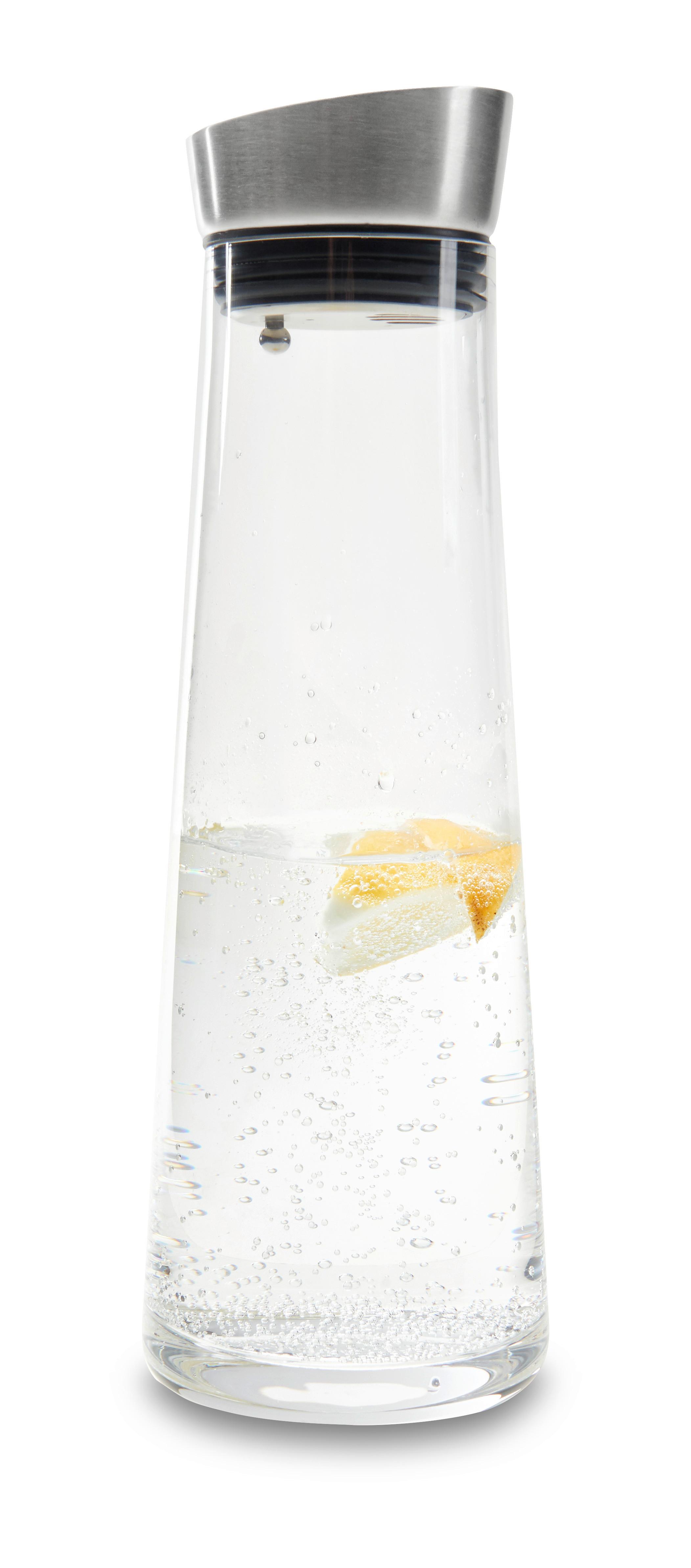 Glaskrug Tyra mit Deckel, ca. 1,2 L - MODERN (1,2l) - Luca Bessoni