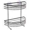 Duschregal Napoli 3 B992483-4 - Schwarz, KONVENTIONELL, Metall (24/12/25cm) - Ondega