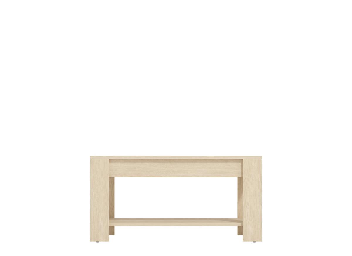 Dohányzóasztal Clent - tölgyfa színű, Modern, faalapú anyag (90/45,5/49,5cm)