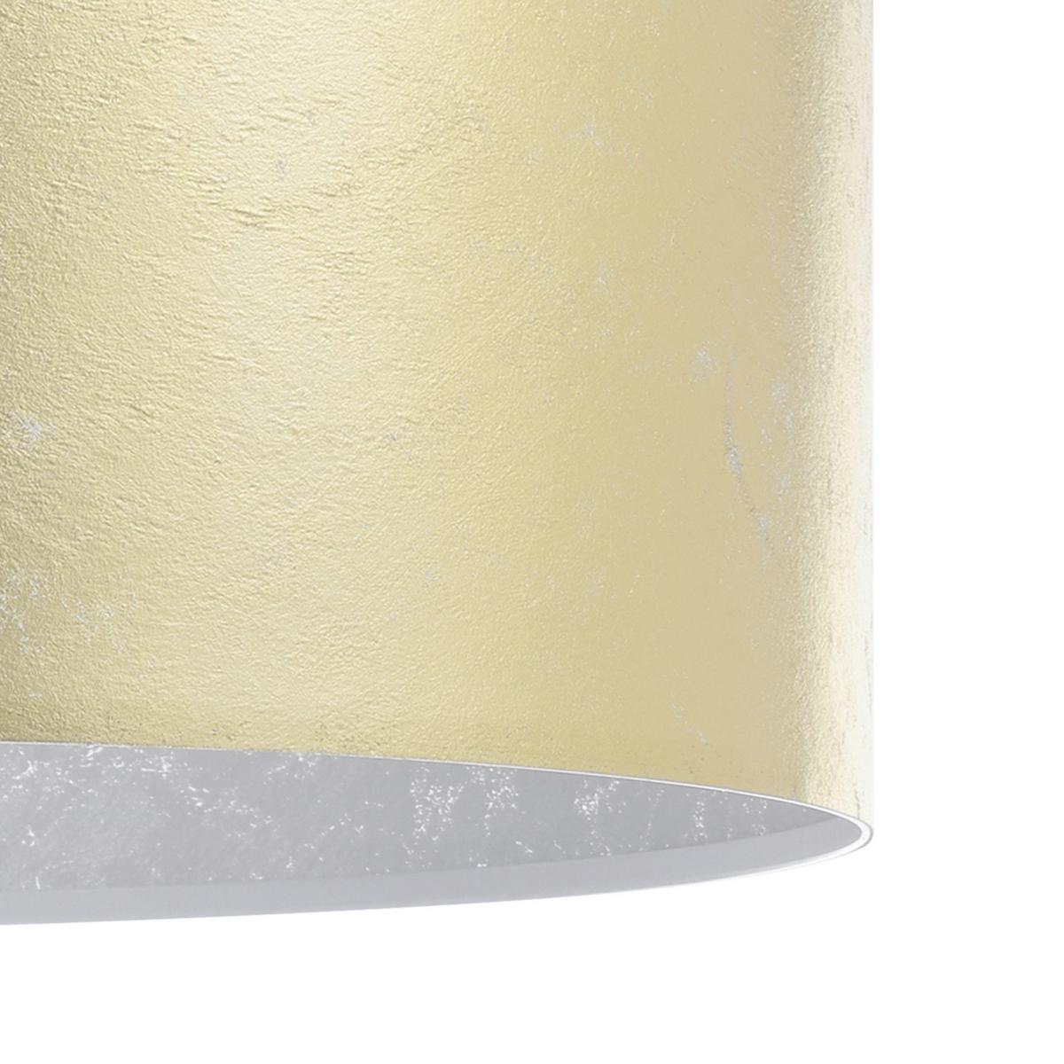 Hängeleuchte Viserbella H: 110 Cm 3-Flammig - Champagner/Goldfarben, KONVENTIONELL, Textil/Metall (53/110cm) - Eglo