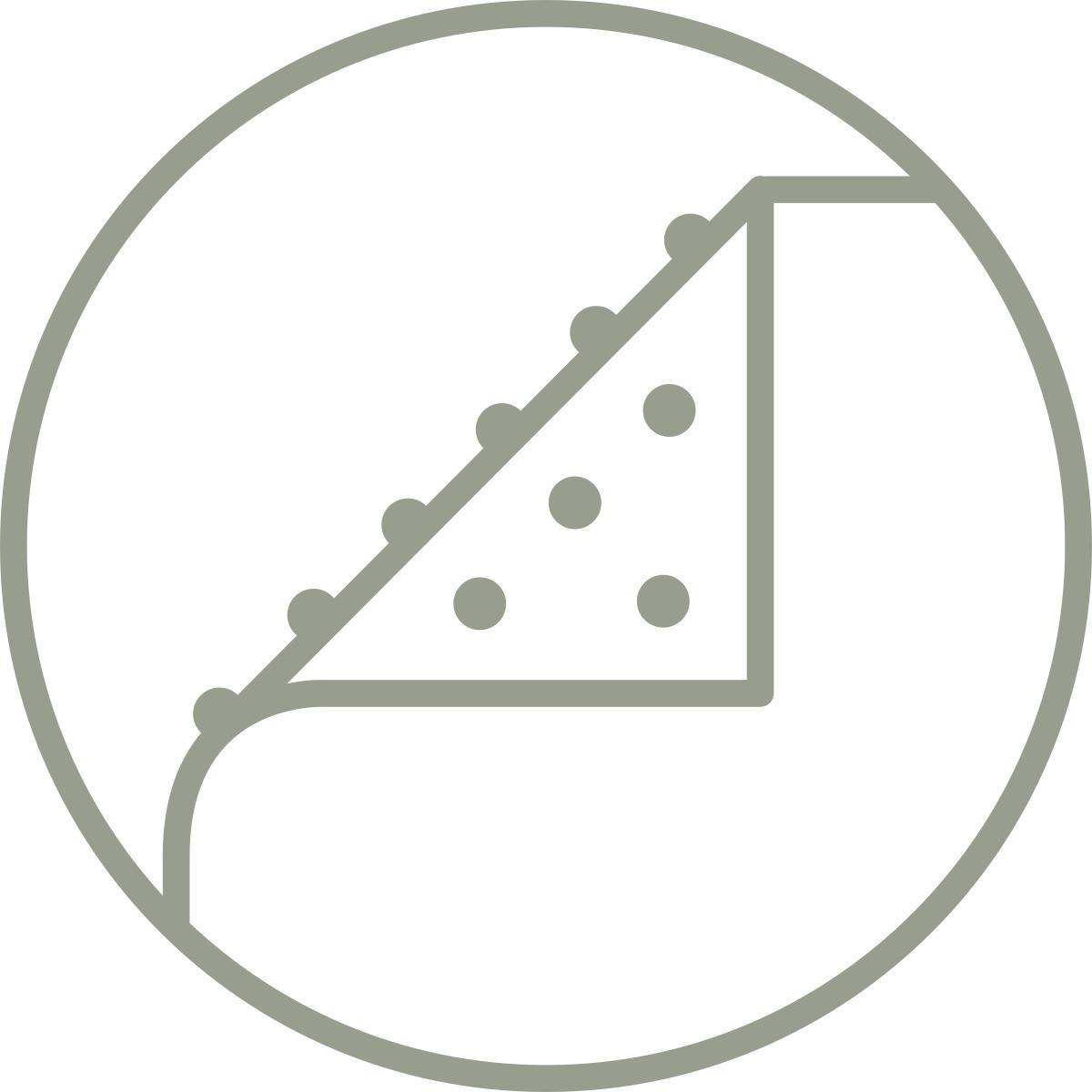 Badematte Aquatica - Grau, Basics, Textil (50/80cm) - Grund