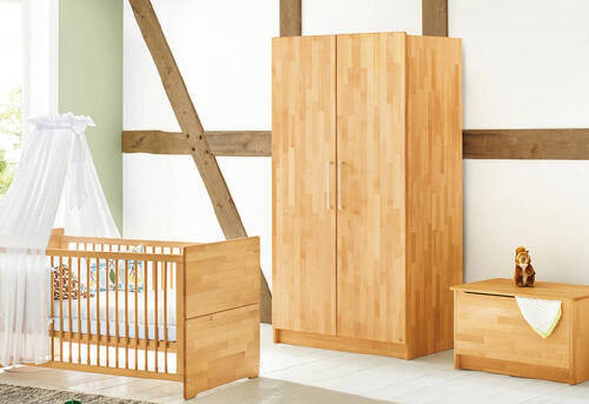 Gitterbett 112174 Natura - Buchefarben, Natur, Holz (140/70cm) - Pinolino