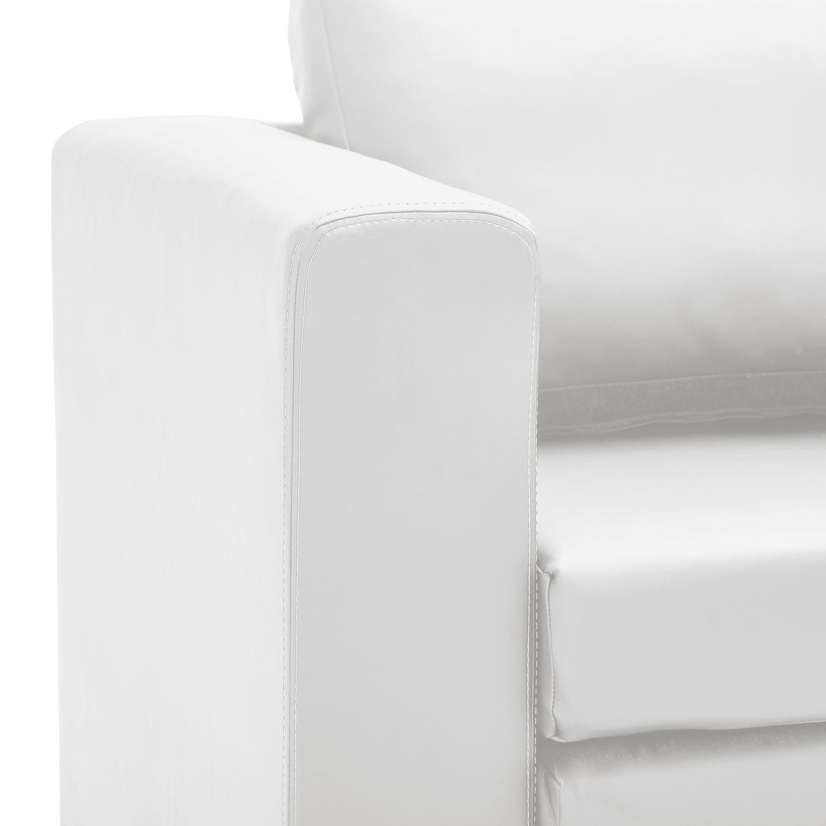 2-sitzer-sofa Mit Schlaffunktion Lisa B: 150 Cm - Schwarz/Weiß, Design, Textil (150/78/70cm) - MID.YOU