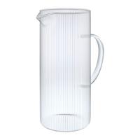 Sklenený džbán ROSEMARY - CA. 1,5L - číra, Romantik / Landhaus, sklo (16,5/10/21,5cm) - Mömax