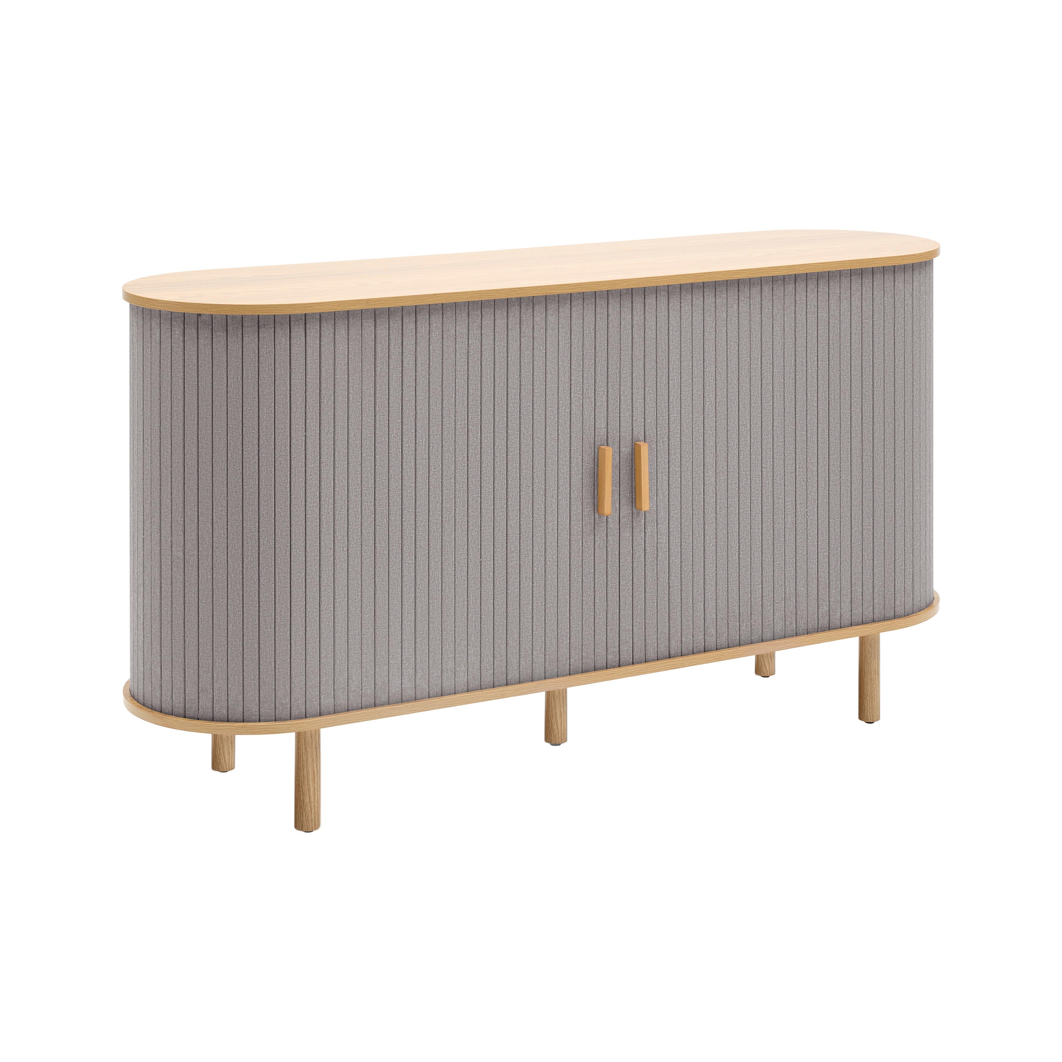 ŠIROKÁ KOMODA ARVID -EXKLUSIV- - sivá/prírodná farba, Modern, drevo/kompozitné drevo (140/75/40cm) - Mömax