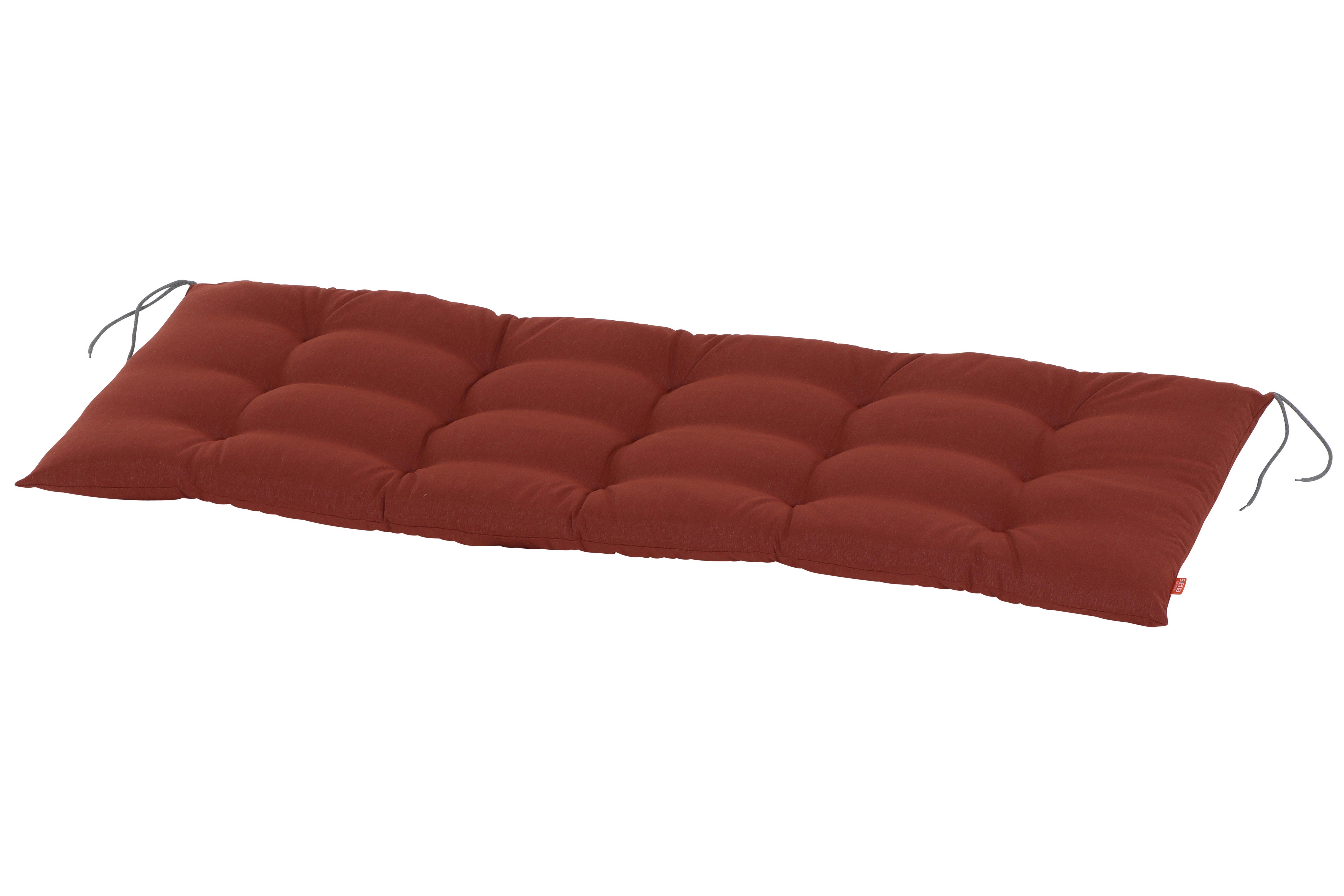 Bankauflage N42024 - Terracotta, KONVENTIONELL, Textil (48/6/140cm) - Siena Garden