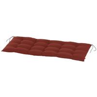 Bankauflage N42024 - Terracotta, KONVENTIONELL, Textil (48/6/140cm) - Siena Garden