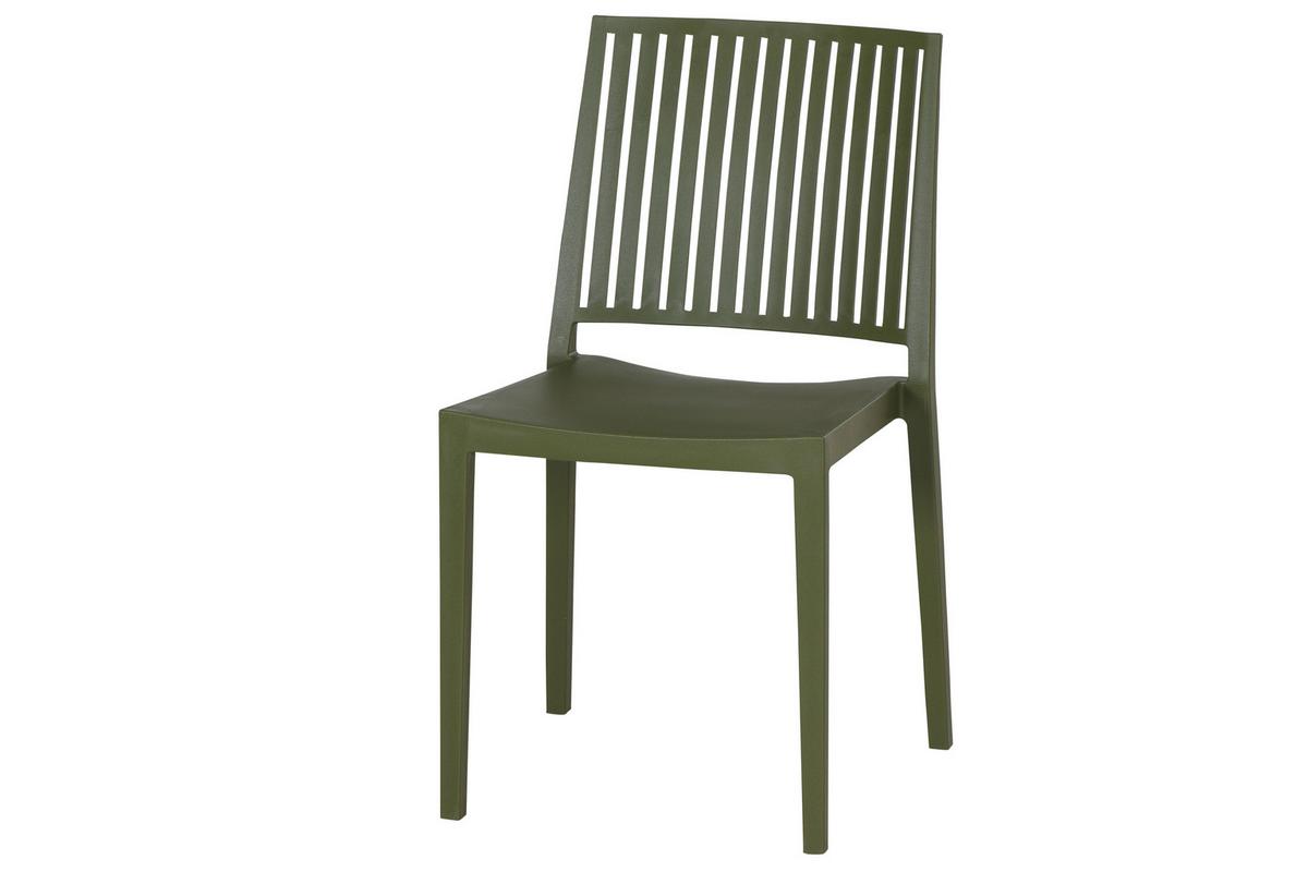 Stapelstuhl T20104 - Grün, Basics, Kunststoff (57/80/56cm) - Siena Garden