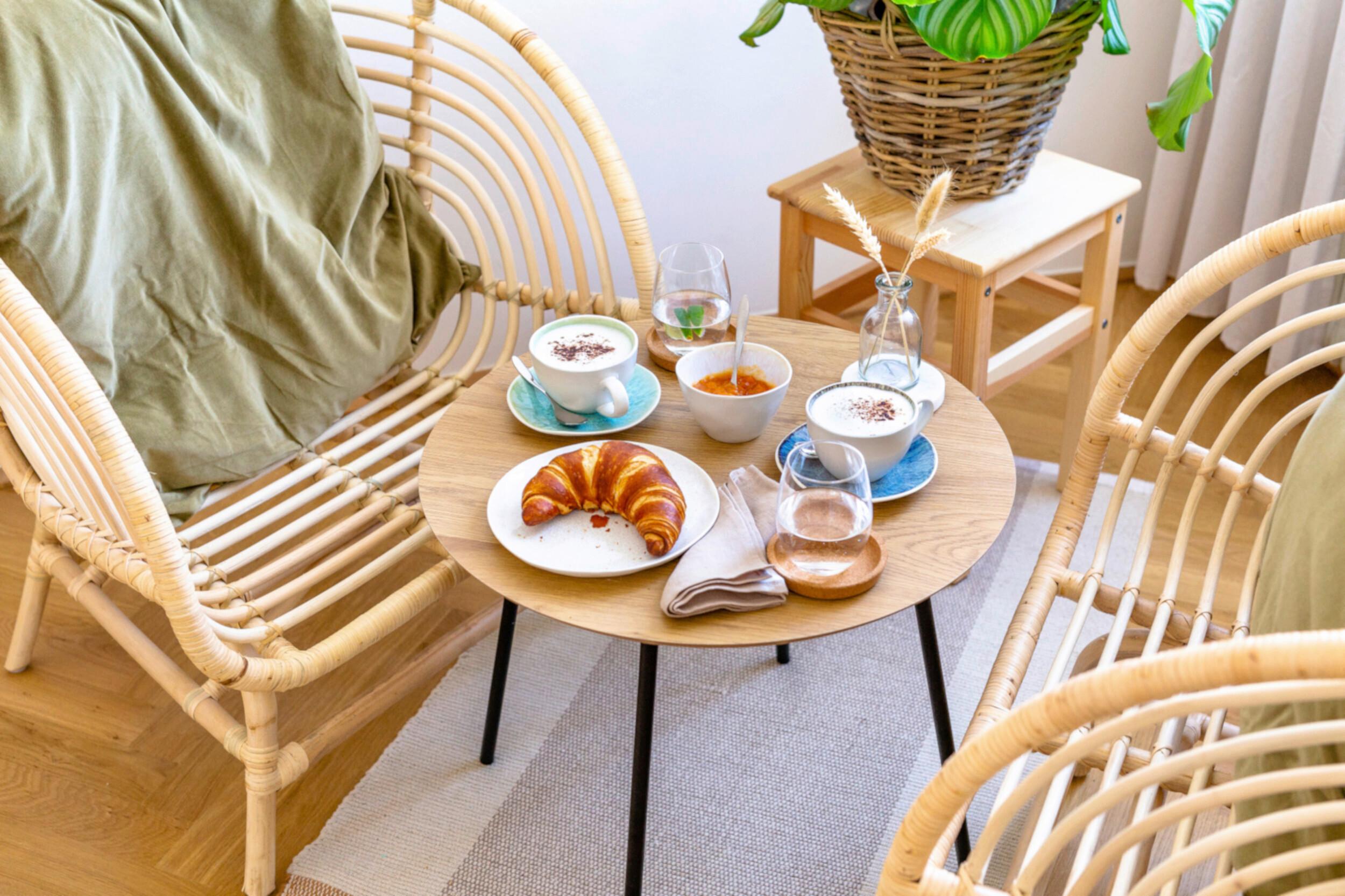 Kaffeeservice Frozen 4 Personen Geschirr Set - Weiß, Basics, Keramik (13,5/6,5/10cm) - Mäser