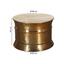 Couchtisch Rund aus Aluminium Karam, Goldfarben - Goldfarben, LIFESTYLE, Metall (62/62/41cm) - Livetastic Couchtisch Rund aus Aluminium Karam, Goldfarben - Goldfarben, LIFESTYLE, Metall (62/62/41cm) - Livetastic
