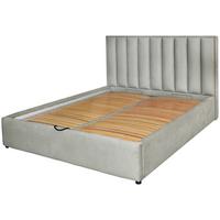 Polsterbett Mit Lattenrost 180x200 Cm Nairobi Pearl - Beige/Schwarz, Basics, Holz/Textil (198/112/221cm) - MID.YOU