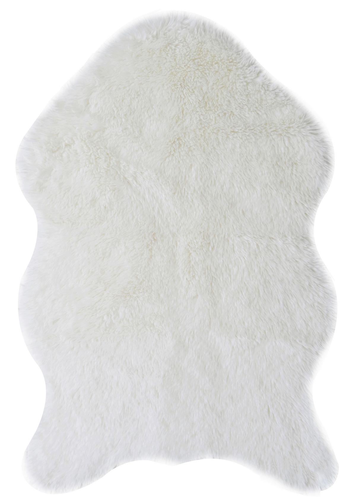 UMELÁ KOŽUŠINA Lucia, 60/90cm, biela - biela, Romantik / Landhaus, textil (60/90cm) - Mömax