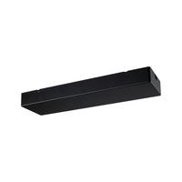 Schienensystem-einspeiser Linion Schwarz B: 10 Cm - Schwarz, Basics, Kunststoff (36,5/10/4cm) - Paulmann