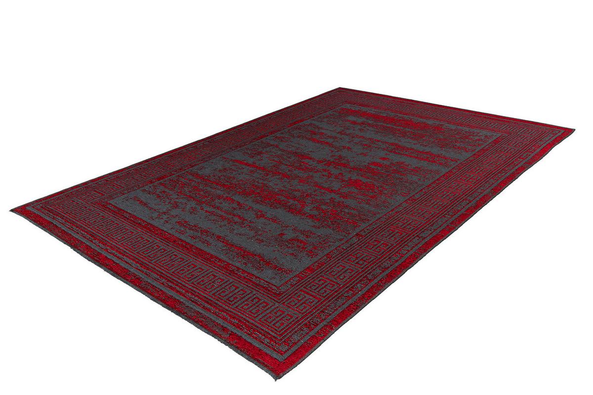 Teppich Naturfaser Kalevi 300 120x170 cm Synthetikfaser - Rot, KONVENTIONELL, Textil (120/170cm)