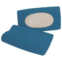 Polsterbezug Pure Flexible - Blau, Basics, Textil (40-70/40-90cm) - Schlafgut