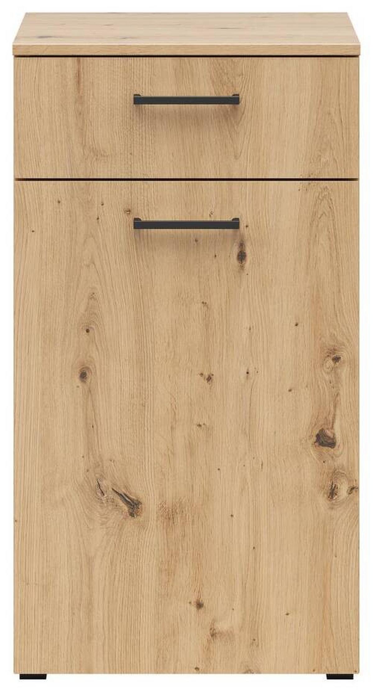 Komód Multistauraum - Artisan tölgy, Modern, faalapú anyag (45/83/40cm) - Carryhome