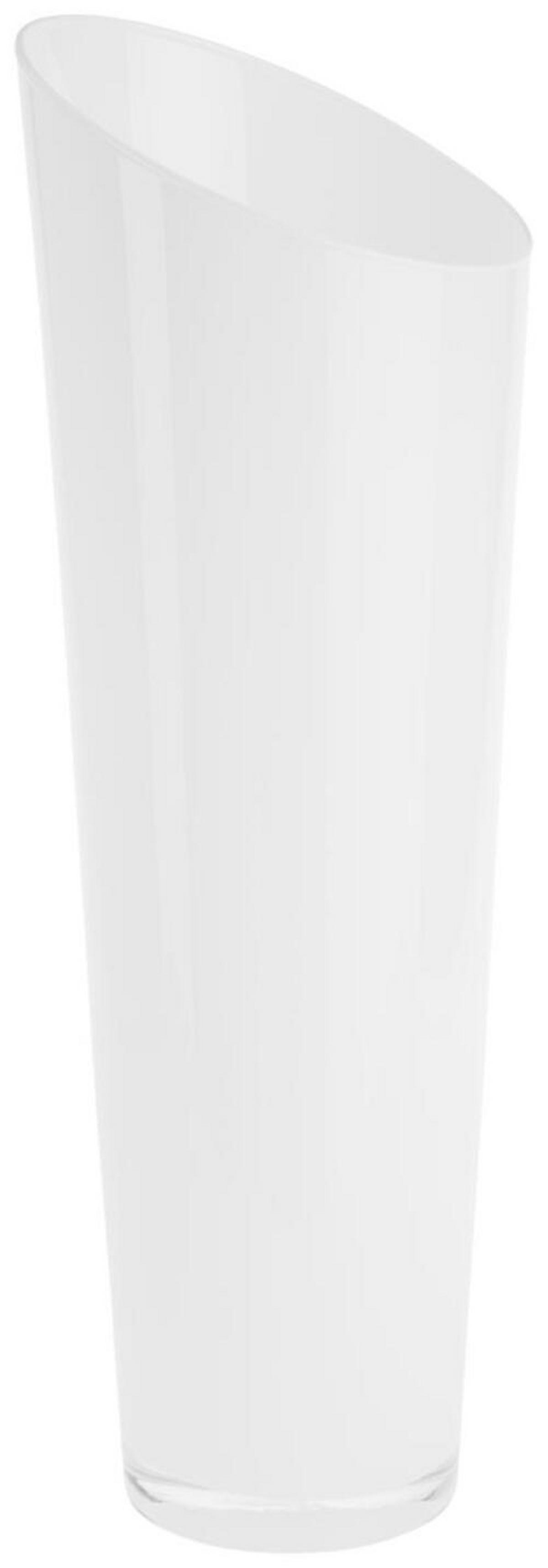 VÁZA JENNY - biela, sklo (70cm) - Modern Living