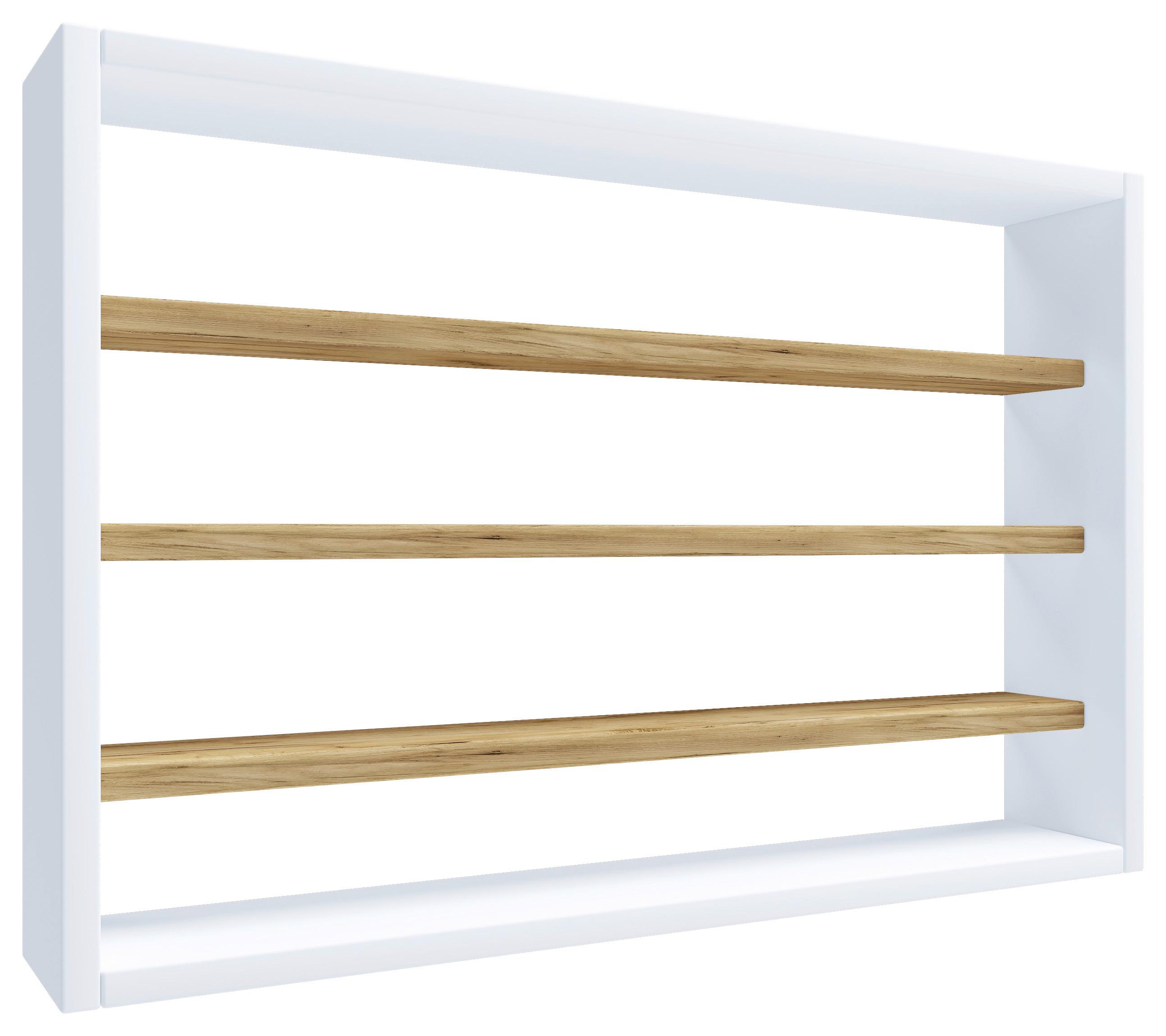 Küchenablage Esaldi Weiß, Honigeiche Dekor B:60cm - Honigeiche/Weiß, Basics, Holzwerkstoff (60/40/10cm) - MID.YOU