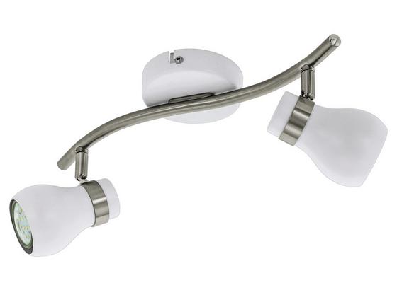 LED-Deckenleuchte Arboledas - Weiß/Nickelfarben, MODERN, Metall (10,5/36,5cm) LED-Deckenleuchte Arboledas - Weiß/Nickelfarben, MODERN, Metall (10,5/36,5cm)