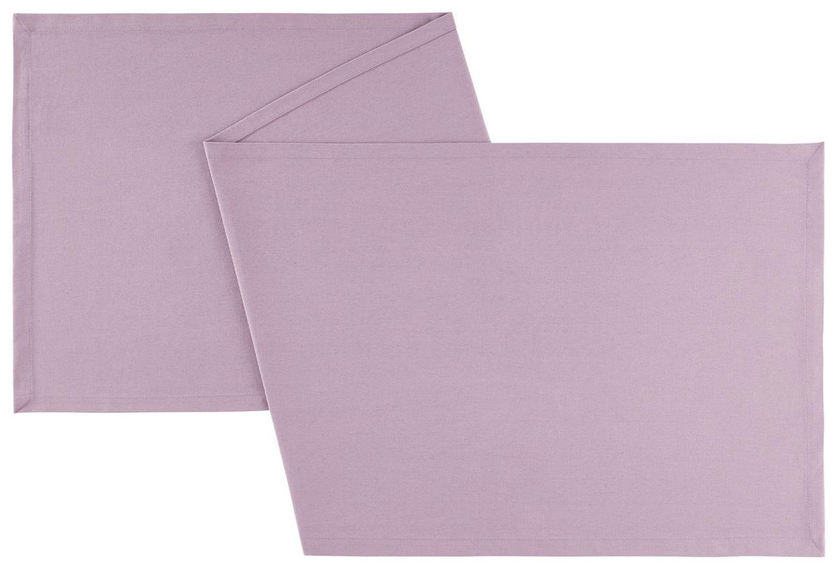 Běhoun na stůl Steffi, 45/150cm, fialová - světle fialová, textil (45/150cm) - Modern Living
