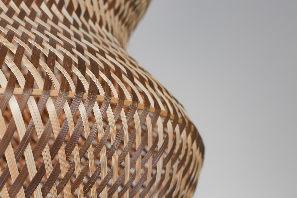 Hängeleuchte Barbados - Braun/Naturfarben, Basics, Naturmaterialien (40/67cm) - Good & Mojo