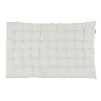 HRUBÝ SEDÁK DOBBY - svetlosivá, textil (60/100/7cm) - Mömax