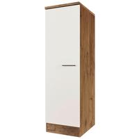 Küchen-hochschrank Avila B: 50 Cm Eichefarben/magnolie - Eichefarben/Magnolie, KONVENTIONELL, Holzwerkstoff (50/168,5/60cm) - FlexWell