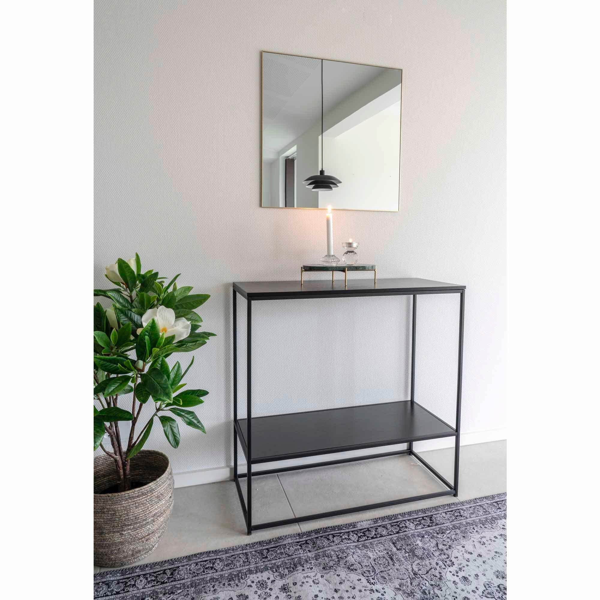 Wandspiegel Jersey Dunkelgelb B: 60 Cm - Dunkelgelb, Design, Glas/Metall (60/0.5/60cm)