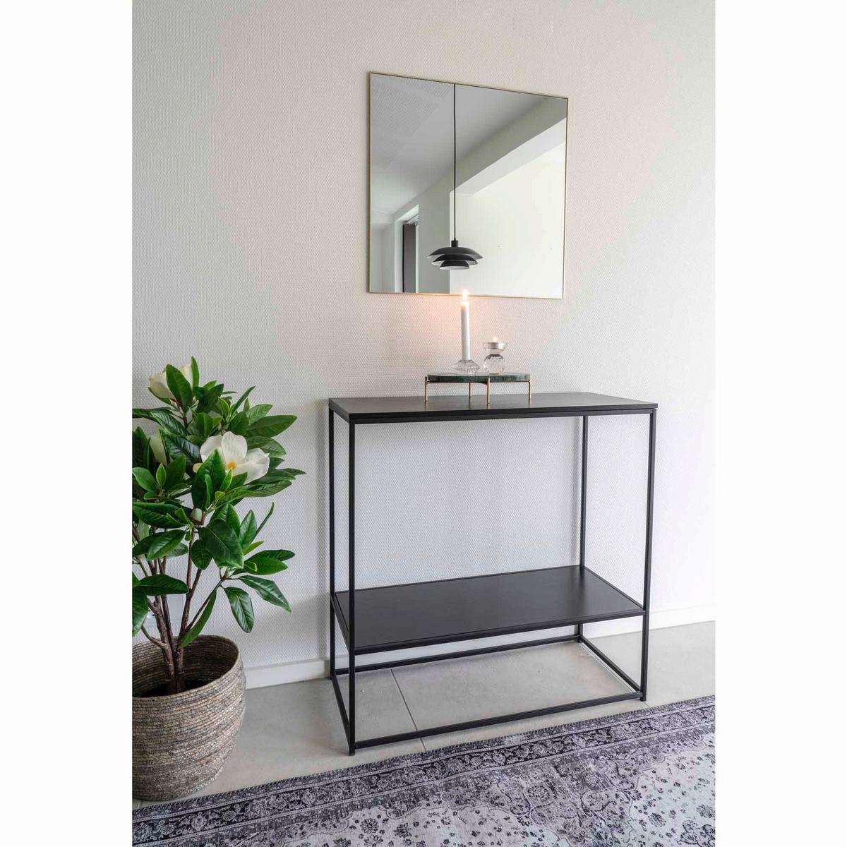 Wandspiegel Jersey Dunkelgelb B: 60 Cm - Dunkelgelb, Design, Glas/Metall (60/0.5/60cm)