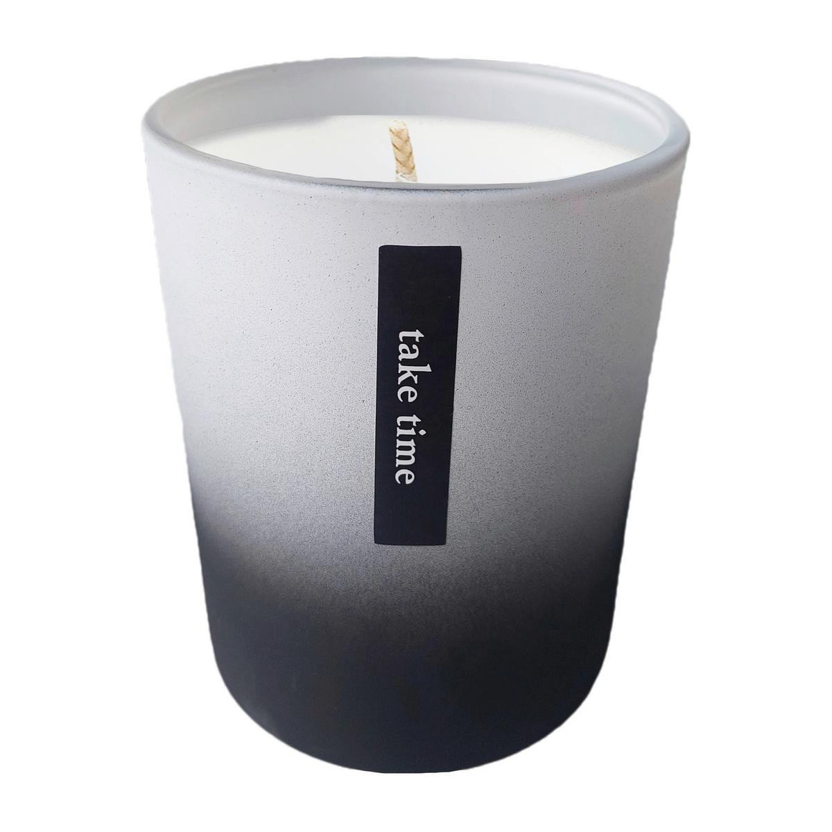 VONNÁ SVÍČKA ZOEY - bílá/bordeaux, Moderní, sklo (8/9,5cm) - Mömax