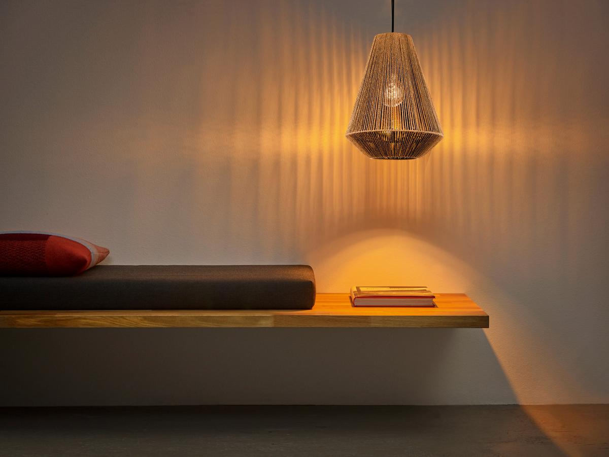 Hängeleuchte 20564/1-20 - Naturfarben, Design, Papier (33/120cm) - Hell