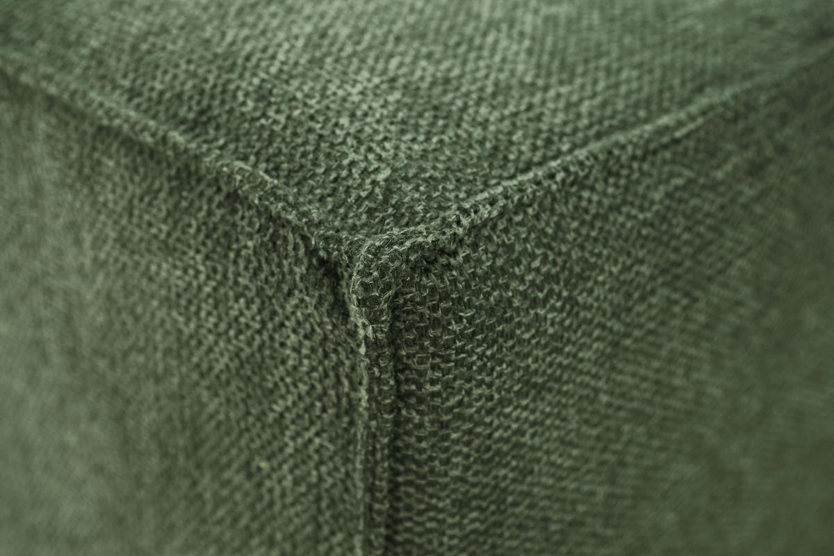 3-Sitzer-Sofa Josh Olivgrün - Schwarz/Olivgrün, Basics, Textil (239/85/86cm) - MID.YOU