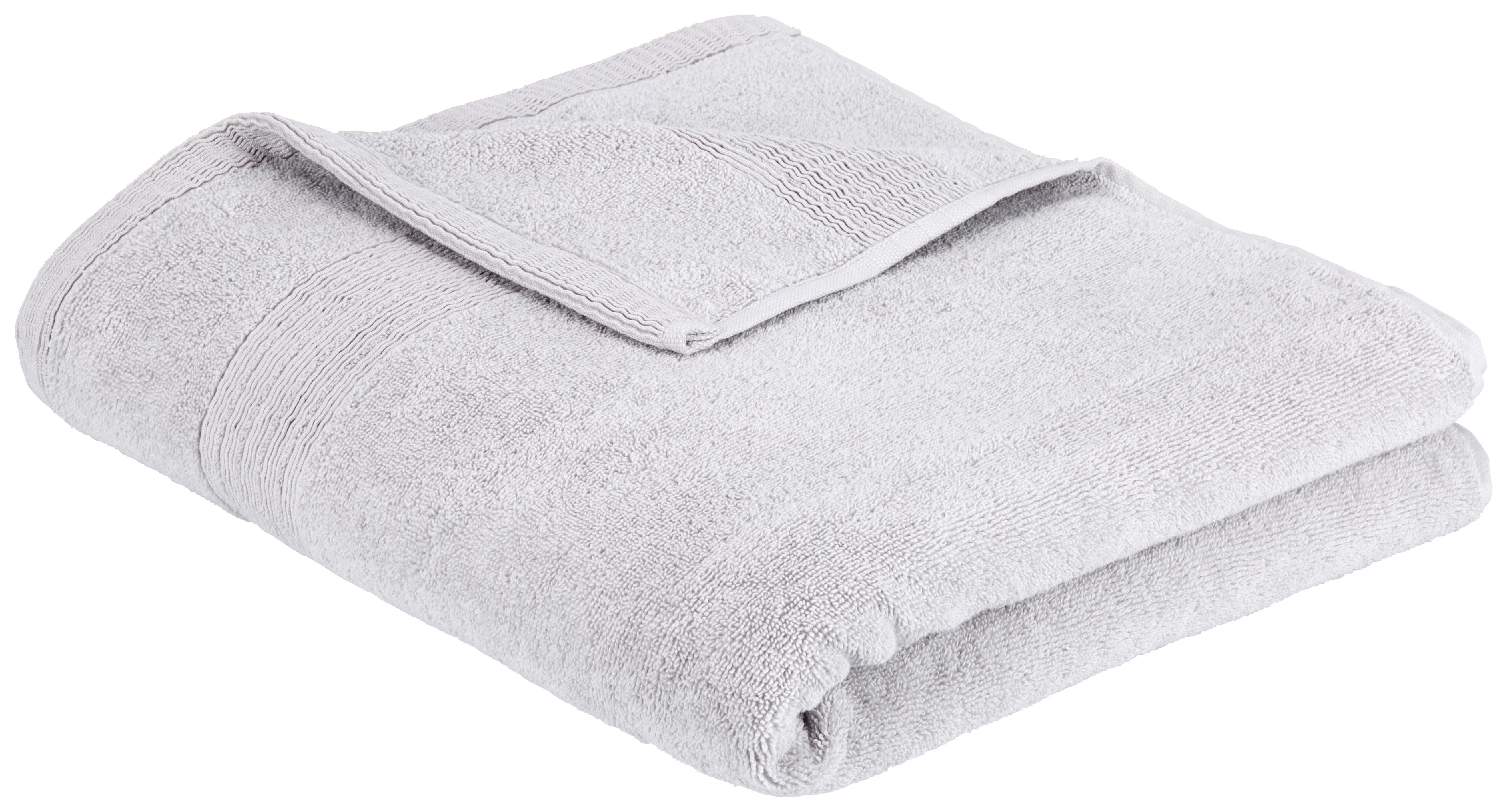 Osuška Vivien, 70/140cm, Světlošedá - světle šedá, Moderní, textil (70/140cm) - Premium Living