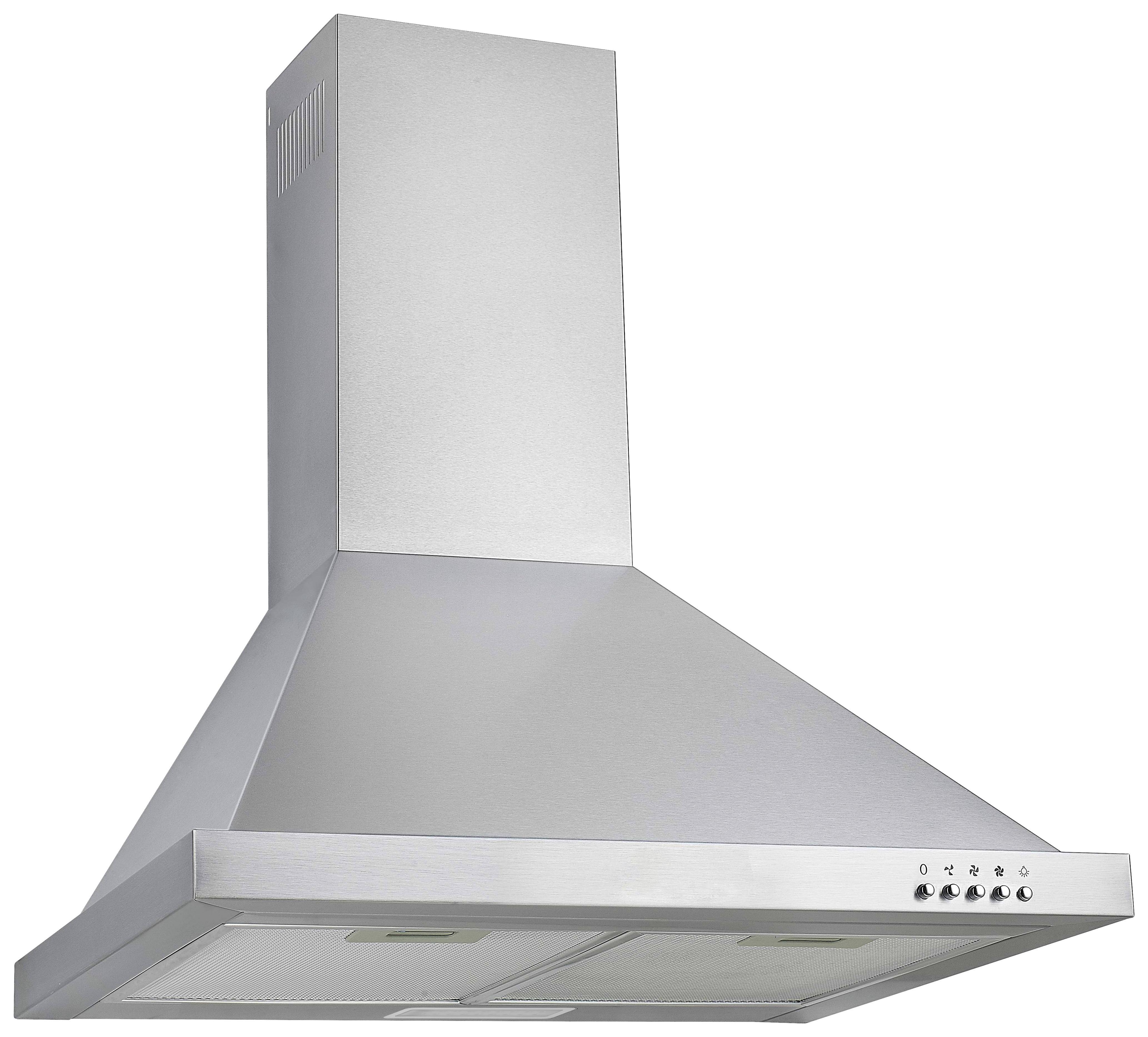 Dunstabzugshaube Respekta Dalia Edelstahlfarben B: 60 cm - Edelstahlfarben, Trend, Metall (60/70-108/50cm) - Respekta