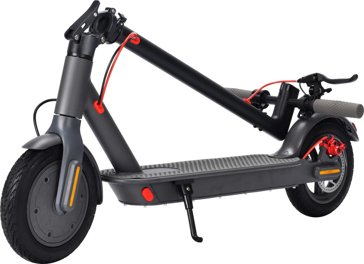 Elektroscooter Greystone - Anthrazit, Basics, Metall (108/43/114cm)