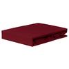 Spannleintuch Jardena Bordeaux 100x200 Cm Baumwolle - Bordeaux, KONVENTIONELL, Textil (90-100/200cm) - James Wood
